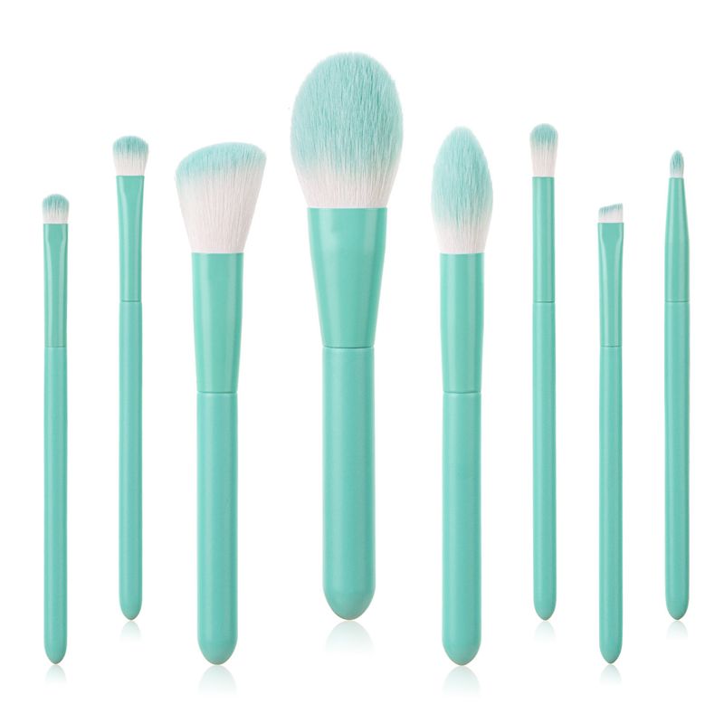 8 pcs makeup brushes set makeup tools beauty portable factory GUJHUI_voghion.com