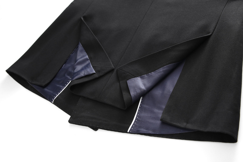 men's suit suit double-breasted solid color large size suit three-piece suit slim groom wedding dress_voghion.com