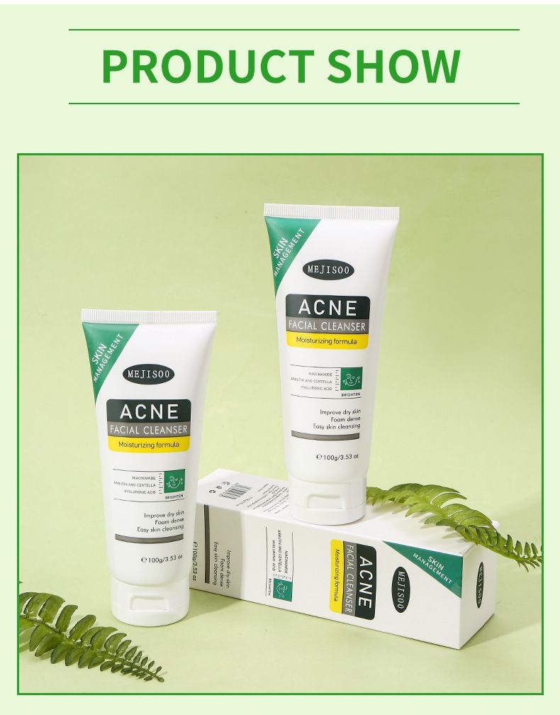 Detergenti DETERGENTE VISO PER ACNE Detergente per acne Detergente idratante Prodotti per la cura della pelle_voghion.com