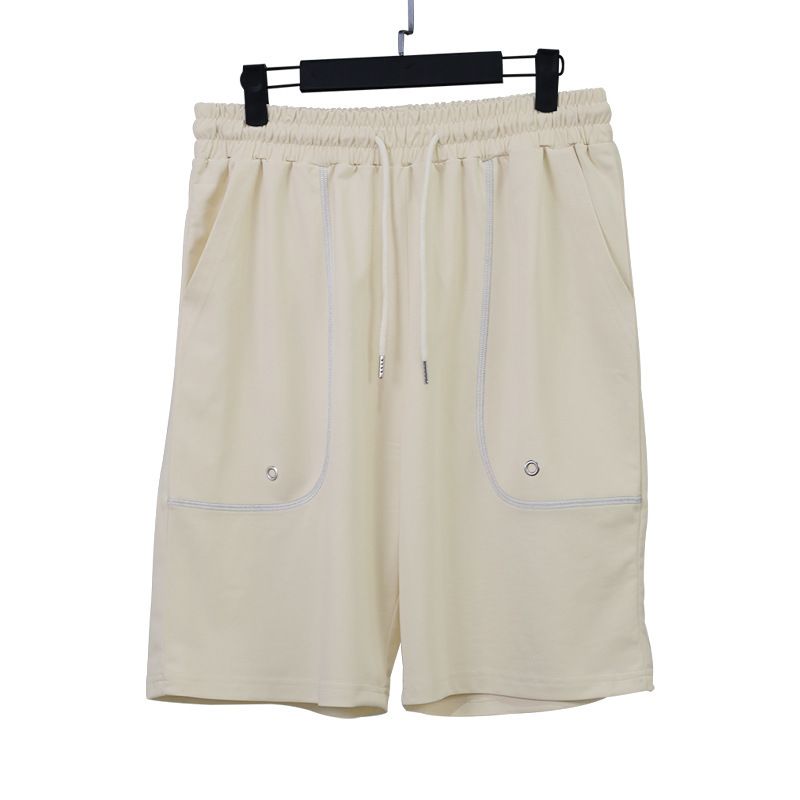 Pantalones cortos rectos y holgados de verano para hombre, transpirables, de secado rápido y fáciles de combinar, para playa, deportivos, de nueva marca._voghion.com