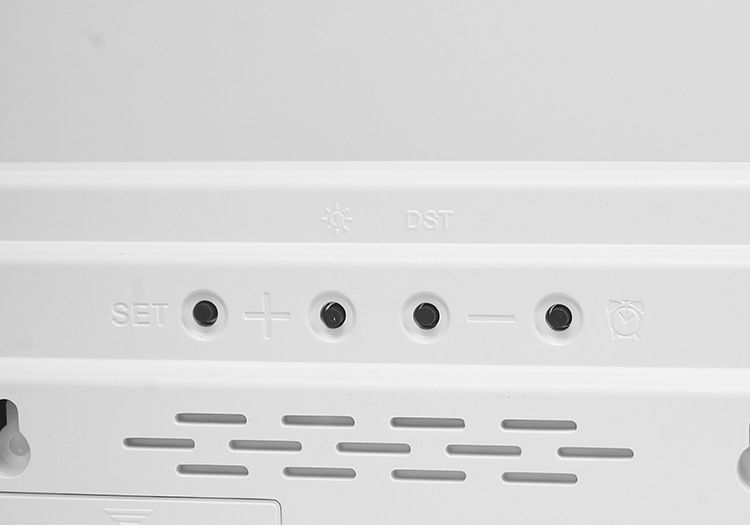 Yeni Çerçevesiz Elektronik Çok İşlevli ve Standlı Çift Kullanımlı Dijital Ekranlı Oturma Odası Duvar Saati 6617_voghion.com
