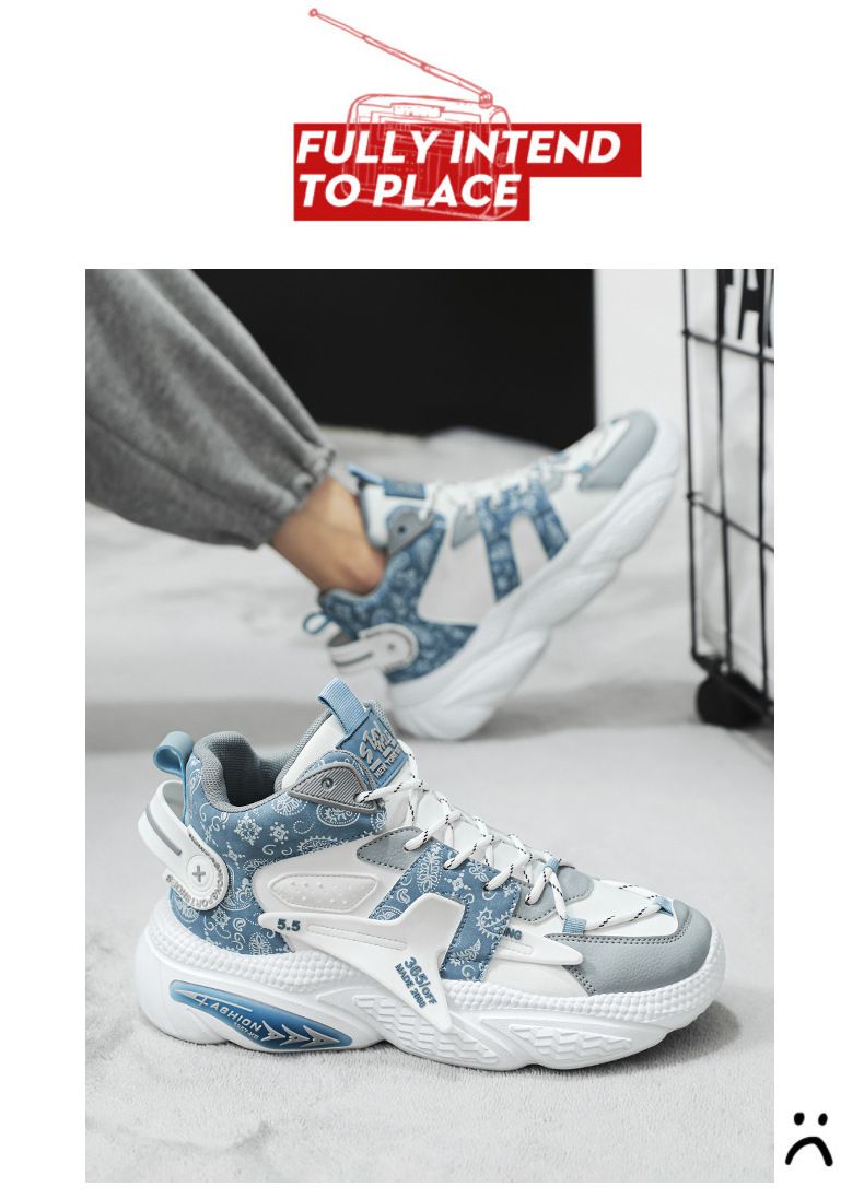 Scarpe alte da uomo autunno e inverno tutte le partite studenti tempo libero vero combattimento basket scarpe da corsa_voghion.com