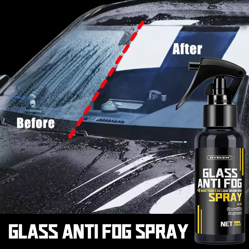 Ryekew Long-lasting Spray, Suitable For Car Glass And Helmets, Windshield Anti-fog Spray_voghion.com