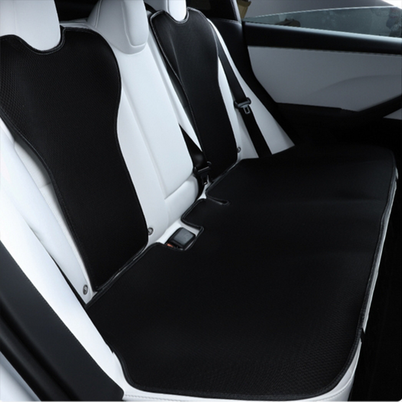 Suitable For Tesla Model 3 /2024 Ice Silk Cover Cushion Seat Protection Automotive Interior Accessories_voghion.com