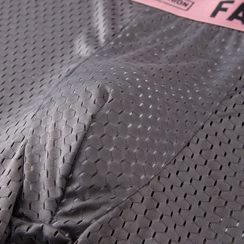 Overseas Platform Men's Ice Silk Long Boxer Briefs Breathable Mesh Four-Corner Underwear Youth Shorts_voghion.com