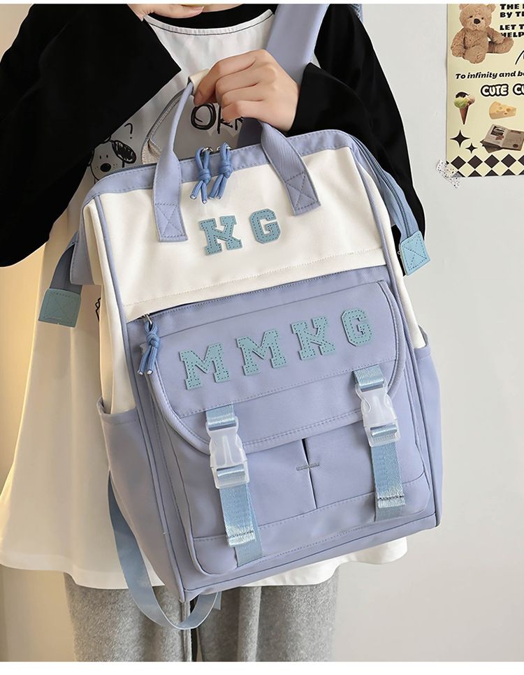 Kids Backpacks New High School Student Backpack Large Capacity Backpack For Men High Value Backpack Middle School Student Backpack_voghion.com