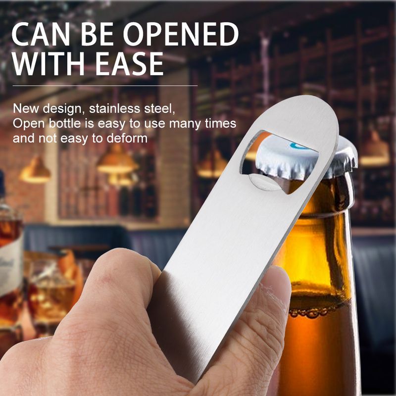 Gerader, praktischer Weindeckel-Bierflaschenöffner aus Edelstahl_voghion.com