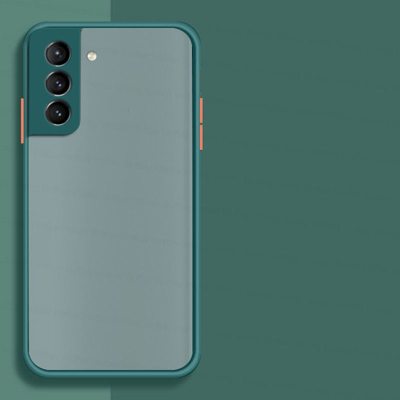 Matte PC For Galaxy 5G Case Samsung S22 S20 S21 FE Cover Shockproof Hard Phone_voghion.com