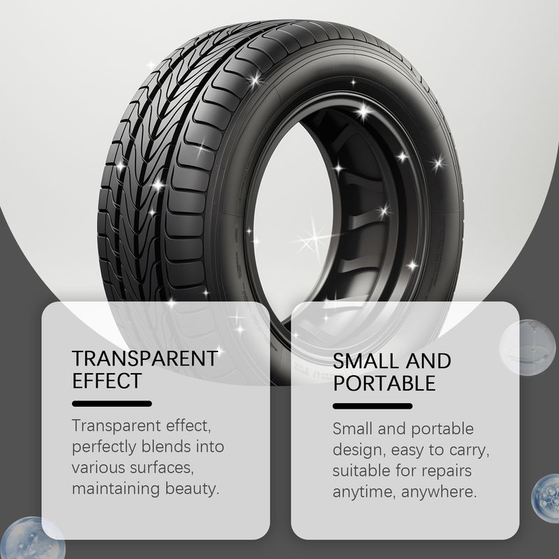 Rayhong Repair Sealant, Repair Bond Wear-Resistant Simple And Easy To Use Automotive Tire Gap Repair Agent_voghion.com
