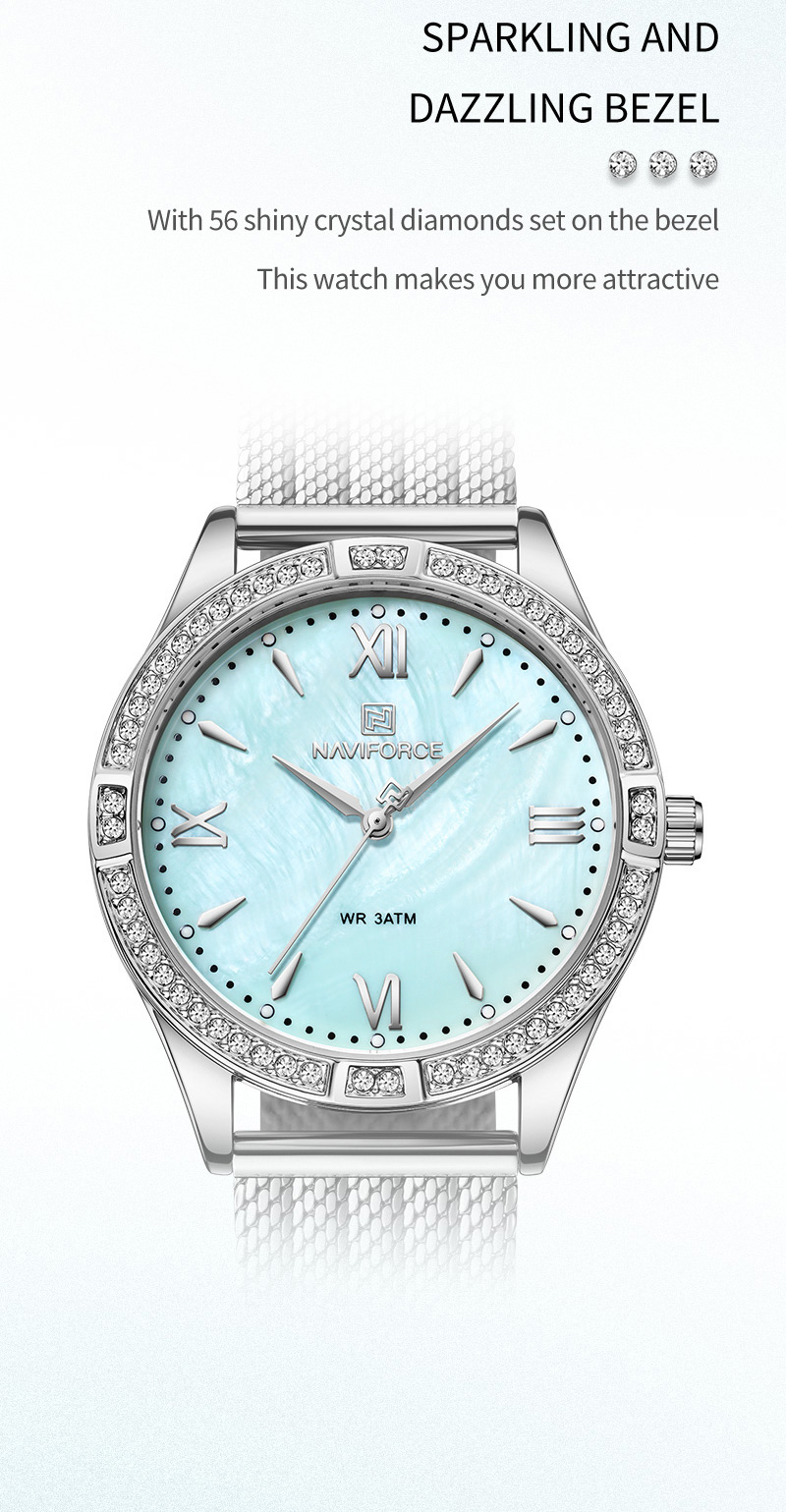 Ladies Luxury Women Watches Casual Diamond FeMenQuartz Wristwatches Ladies s Clock 5023_voghion.com