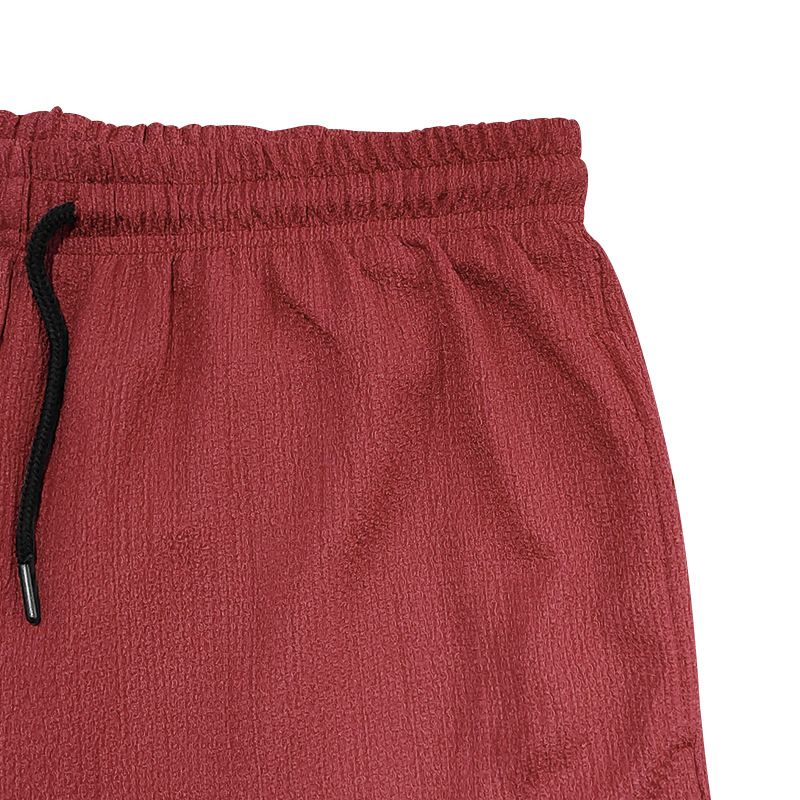 Lot de 2 shorts d'été décontractés pour homme, coupe trois-quarts, doublés, à séchage rapide et double épaisseur, tissés_voghion.com