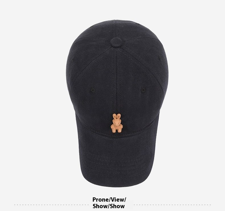 Gorra de béisbol de ala ancha con parte superior suave y cepillada de alta calidad para niños y bebés_voghion.com