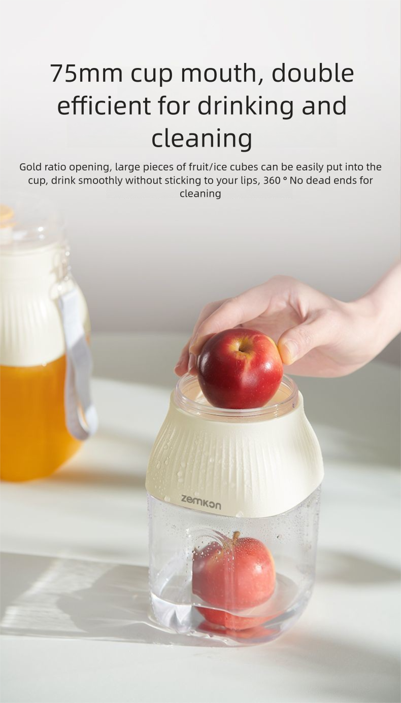 ZEON New German Juice Ice Crusher Portable Electric Juicer Mini Small Ton Cup_voghion.com