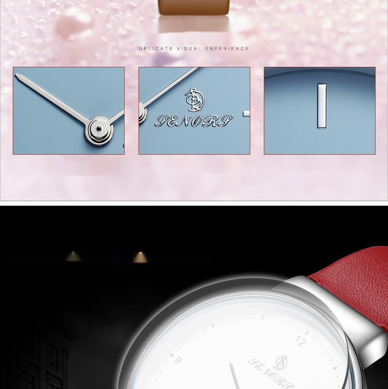 Orologio alla moda più venduto Orologio da studentessa in lega ultrasottile da donna_voghion.com