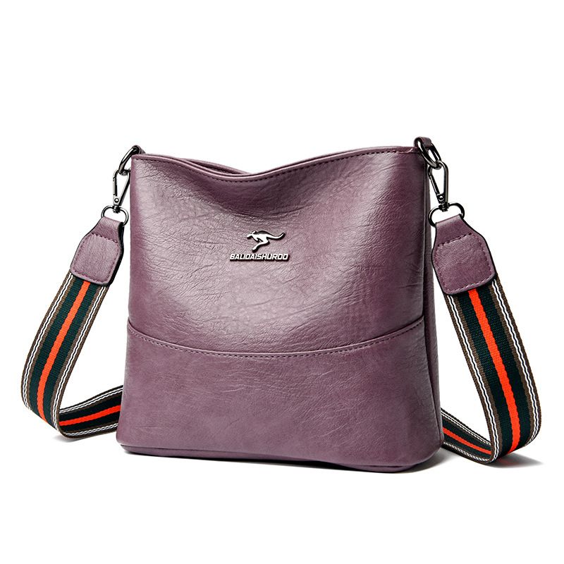 Borsa a tracolla singola in morbida pelle da donna, 2023, semplice, versatile, di grande capacità, per persone di mezza età e_voghion.com