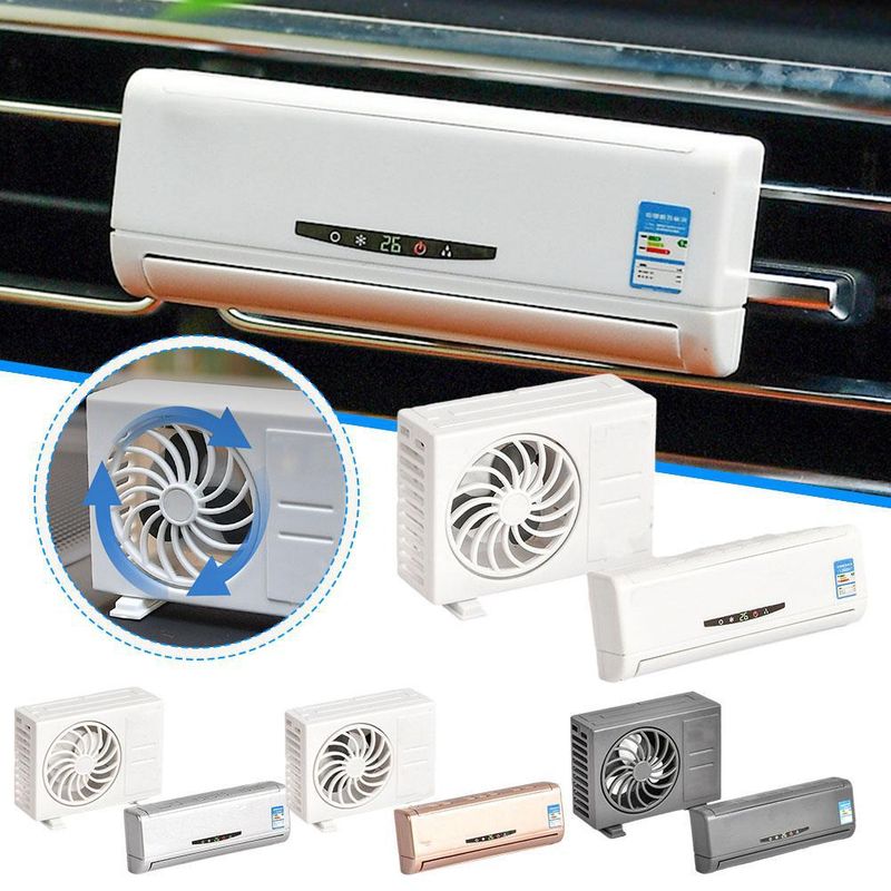 Auto gemonteerde airconditioning Model accessoires Parfum Duurzame hoogwaardige geurverwijdering Luchtuitlaat Zonne-energie Auto-interieurgeur_voghion.com