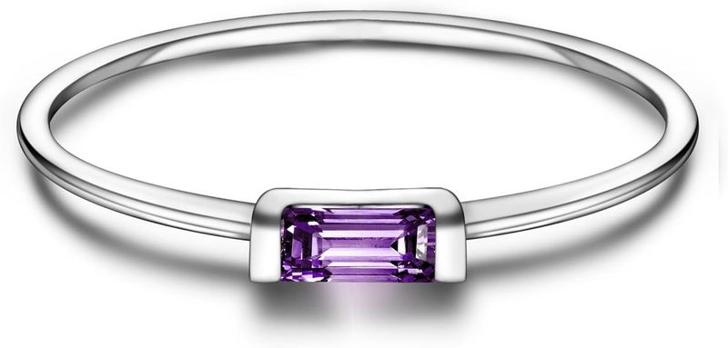 Anello in argento sterling S925 per donna con pietra portafortuna di dicembre, squisito design di nicchia, stile di design di alta gamma_voghion.com