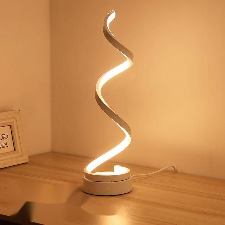 Nordic Table Bedroom Bedside LED Creative Personality Bar Atmosphere Lamp Ins Style High-Value Artistic Night Light_voghion.com