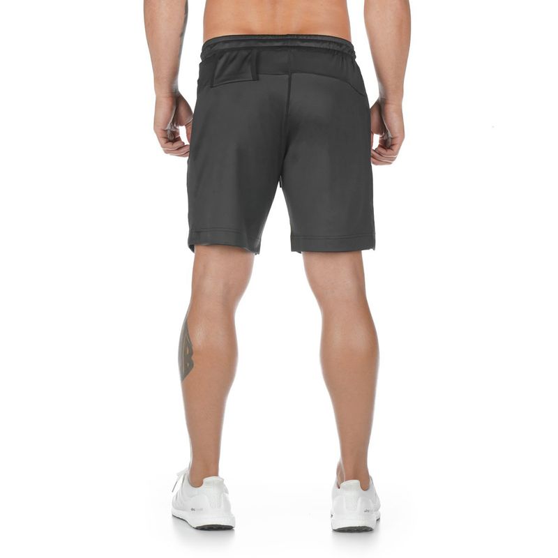 Pantaloncini da palestra da uomo ad alte prestazioni - Pantaloncini da allenamento ad asciugatura rapida da 7" per squat e basket (tessuto elasticizzato in rete traspirante, elastico in vita antiscivolo)_voghion.com
