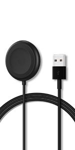 2-in-1 Qi Wireless Charger For Samsung Galaxy Watches (6/5 Pro/5/4/3/Active 2/1) & Phones (S22/S21/S20/S10/Note 20/10/9/8) With 3.9ft USB-C Cable_voghion.com