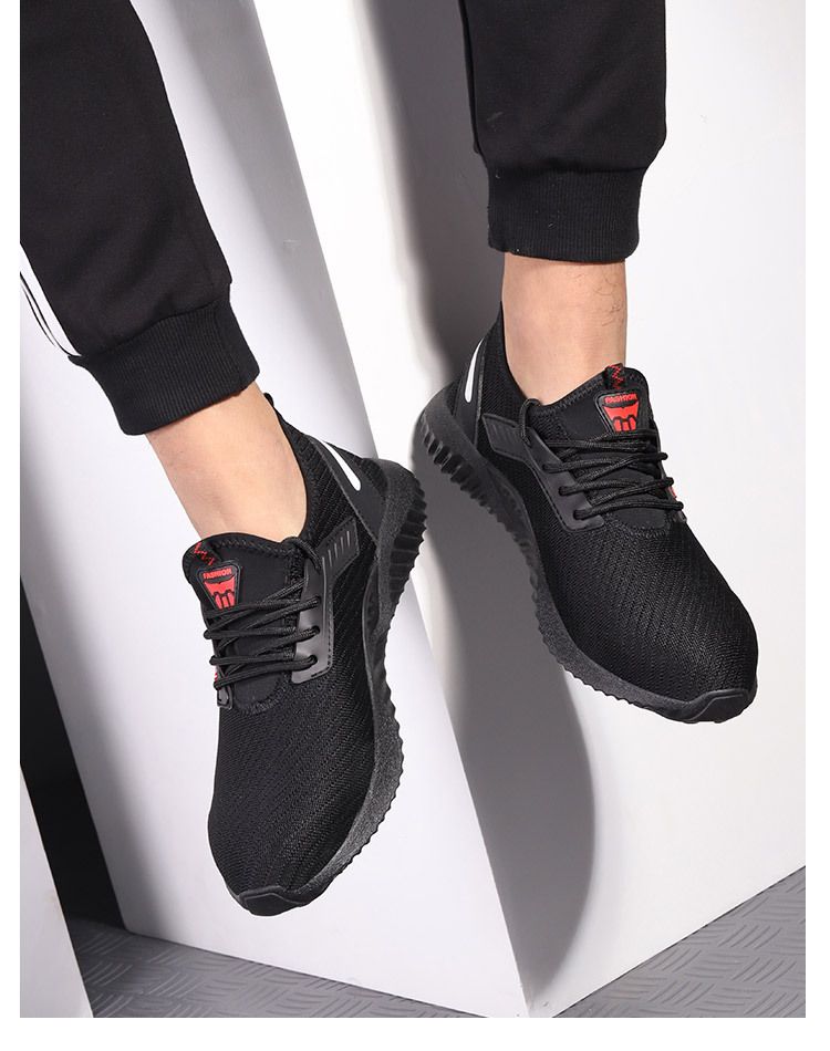 Spot Arbeitsschutzschuhe männlich Stahl Baotou Anti-Smashing Anti-Piercing Vier Jahreszeiten Deodorant leichte verschleißfeste Baustelle Sicherheitsschuhe_voghion.com
