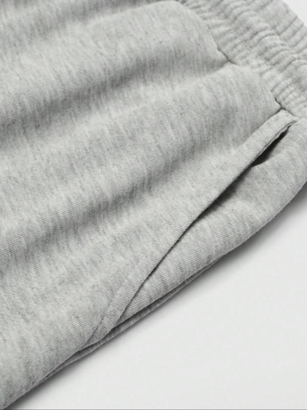 Herrenbekleidung Unisex-Jogginghose mit Buchstabendruck – lockere Passform und geradem Bein für Männer und Frauen_voghion.com