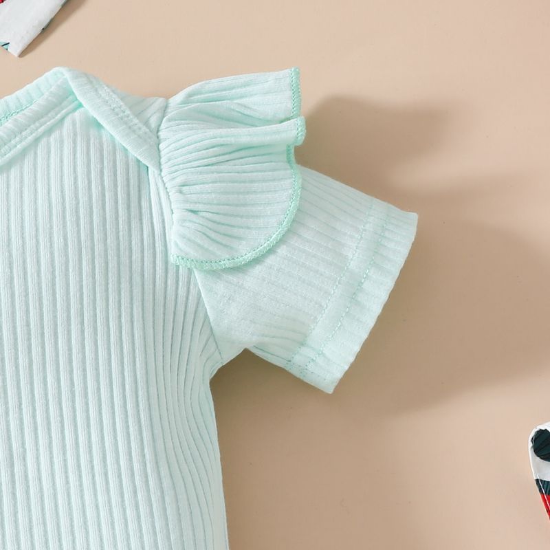 Mutter & Kinder Baby mädchen sommer kurzen ärmeln top mit hosenträger rock casual mädchen blume obst casual rock set_voghion.com