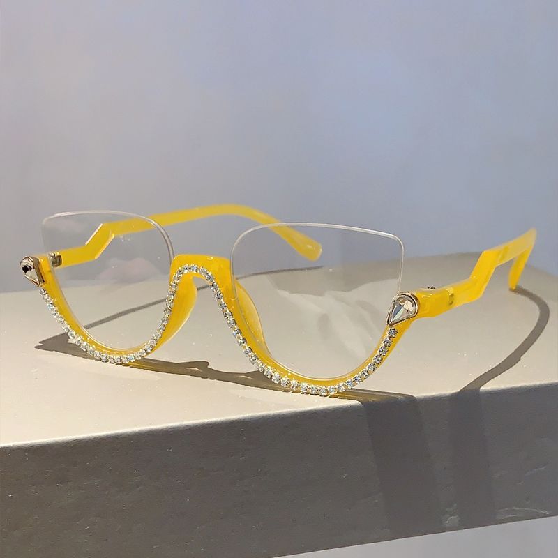 Specchio piatto anti-blu 2025 Nuovo retrò personalizzato per le donne_voghion.com