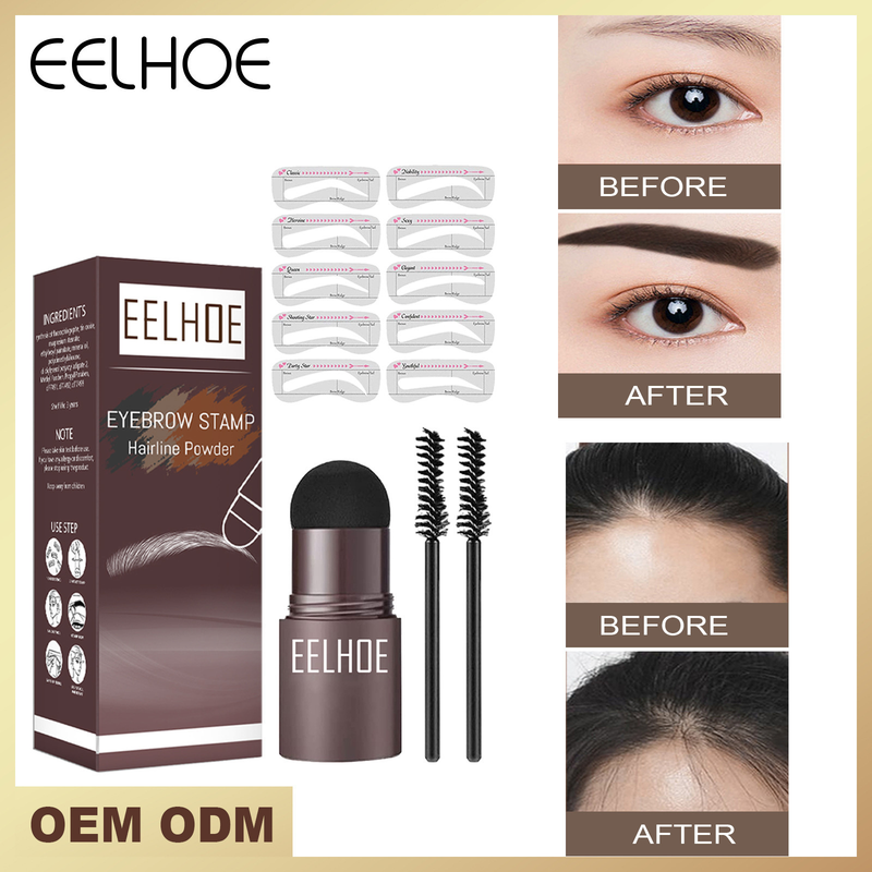Eelhoe Printing Vertrieb von Puder zur Reparatur und Modifizierung von Formen, Augenbrauenabdrücke zum Füllen der Haarkontur_voghion.com