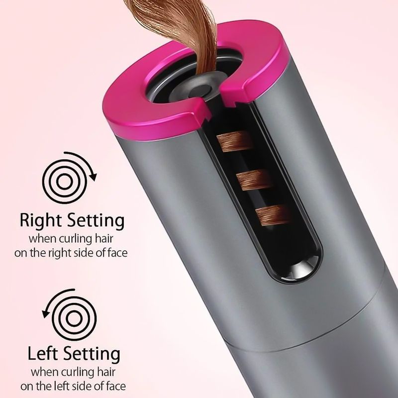 New Portable Stick With Fully Automatic Device USB Lazy Curling Wireless Charging_voghion.com