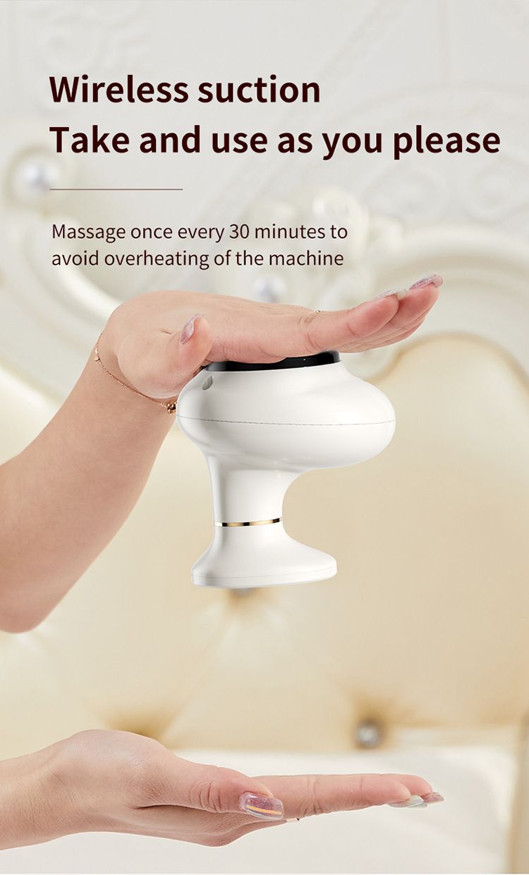 Elektrische Meridianbürste, Ganzkörperreibung, Bauchbürsten, Gerät zum Abnehmen der Beine, Instrument zur Baggertherapie, Schabinstrument für Heizmassage_voghion.com