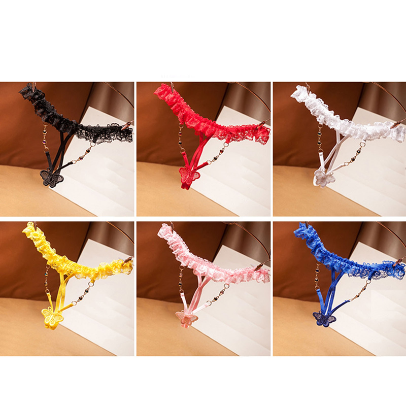 Weibliche Unterwäsche Spitze Nahtlose Thongs frauen Hosen Sexy Perle G-string Frauen Ouvert Low Taille Thongs Höschen sexy_voghion.com
