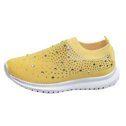 Large Size Rhintone Elastic Socks, Casual Men's And Women's Sports Sho, MD Sole Fly Woven Breathable Lightweight_voghion.com
