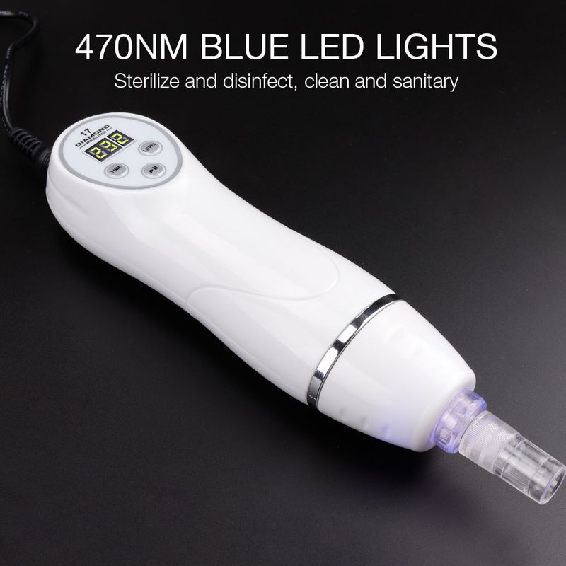 Diamond Microdermabrasion Digital Vacuum Meeter Cleaner Facial Acne Marks Removal hine Deep Cleansing Pores Sk_voghion.com