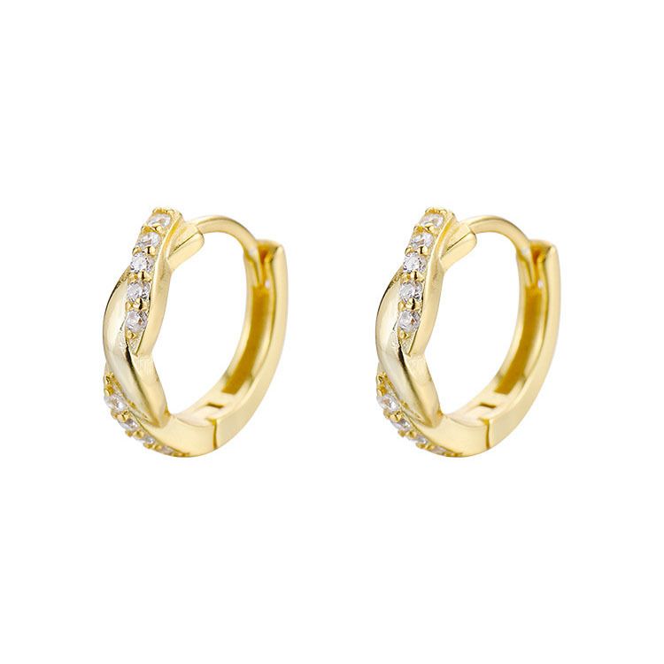 Eleganti orecchini a clip in argento sterling per donne in stile estivo_voghion.com