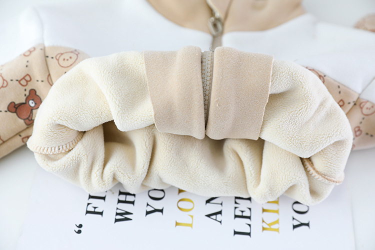 Dickes, warmes Baby-Set für Jungen, zweiteiliges Set für Herbst und Winter_voghion.com