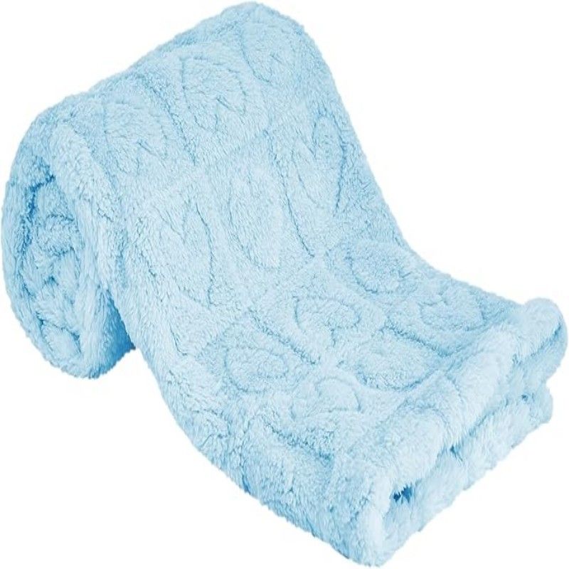 Verdickte Decke, einfarbig, Jacquard, bequeme Baumwollsamtdecke_voghion.com