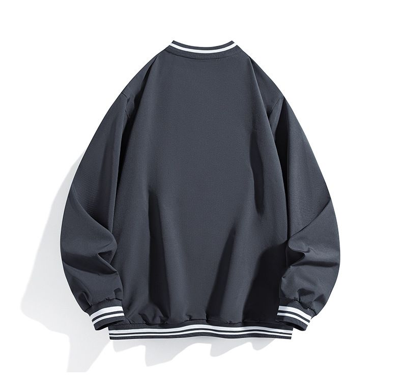 Felpa con scollo a V e stampa digitale retrò per uomo e donna - Pullover in morbido poliestere con maniche lunghe (S-3XL, vari colori)_voghion.com