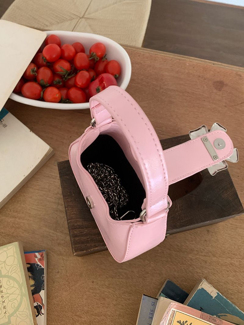 Niche bow handbag new spring/summer trend sweet cool lipstick chain crossbody mini small bag for women_voghion.com