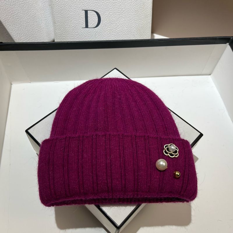 Xiaoxiangfeng Mountain Camellia Plüsch gestrickt für Winterwärme und süßen Kaninchenhaar-Kapuzenpullover mit Ohrenschutz, Outdoor_voghion.com