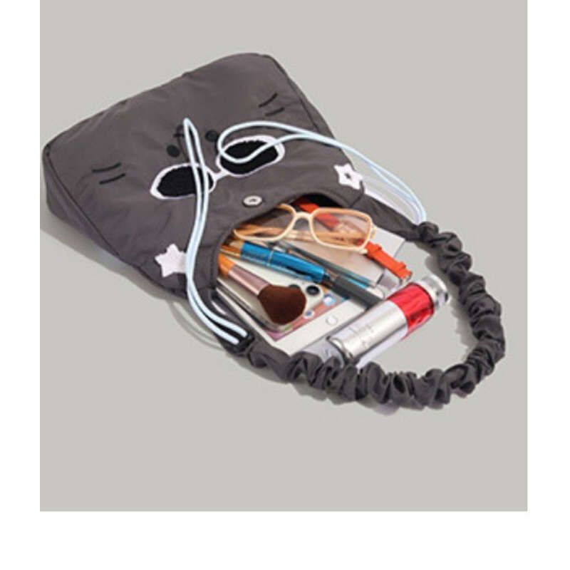 2025 frühling Sommer Neue Nette Katze Stickerei Pendler Schulter Tasche Multifunktionale Frauen Instram Casual Täglichen_voghion.com