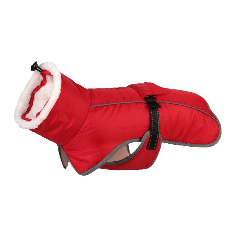 Ropa nueva de otoño e invierno, cálida, impermeable y resistente al frío, abrigo de algodón para mascotas, suministros para perros._voghion.com
