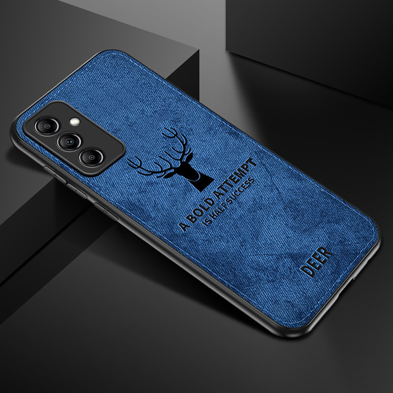 Business Man Cloth Case Deer Phone Cover for Samsung Galaxy A14 A34 A54 5G A04 A04S A13 4G 5G S23 S23+ 5G S23 Ultra Plus_voghion.com