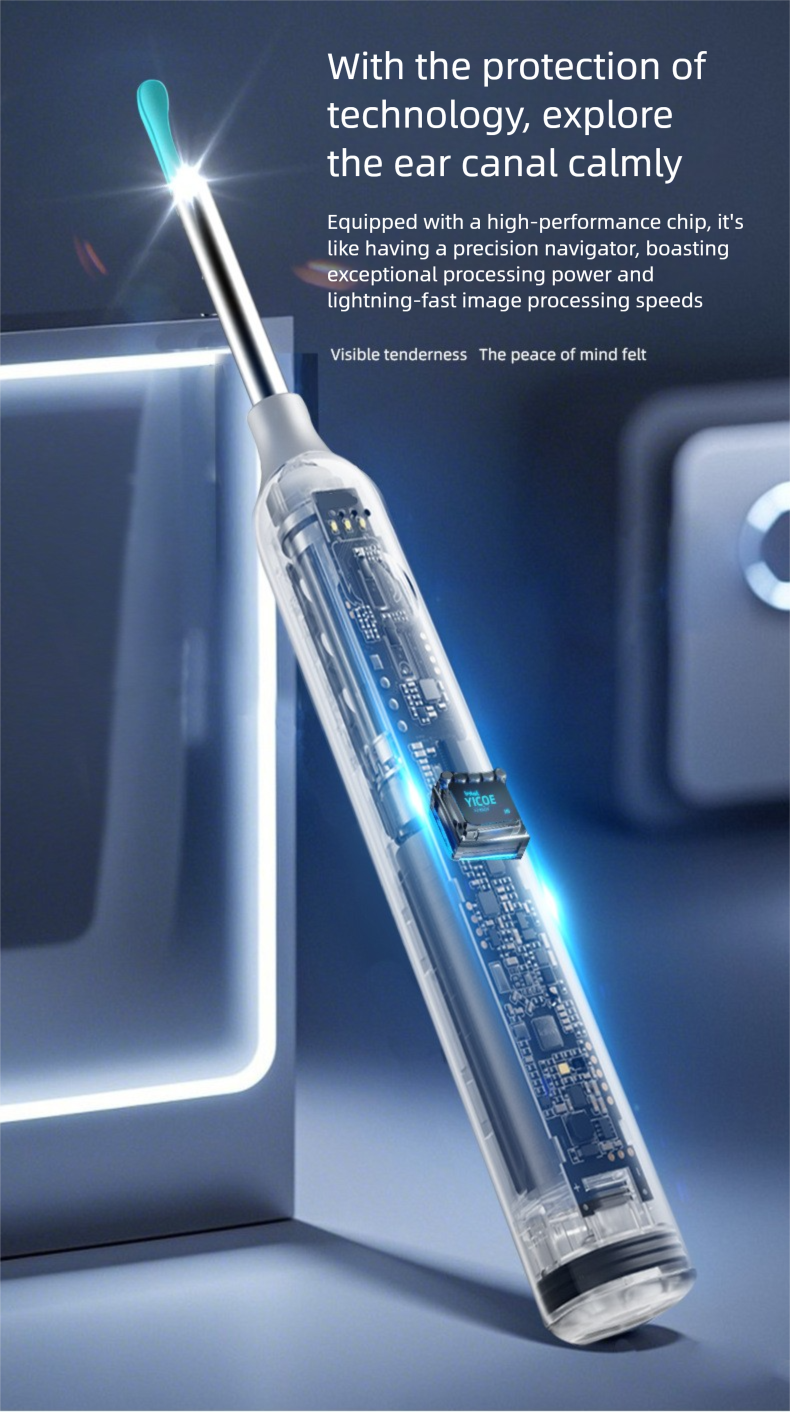 Smart Children's Special Ultra HD Cleaning Tool Home Use Clean Glowing Visual Ear Pick_voghion.com