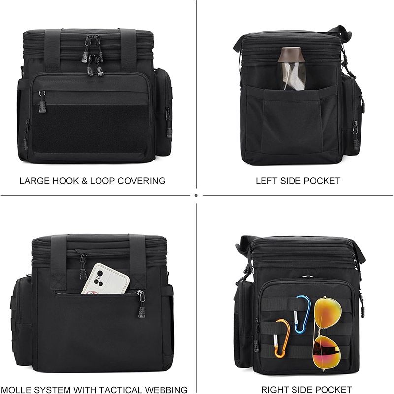 Zaino multiuso per il pranzo isolato – Borsa termica impermeabile e a prova di perdite per lavoro, viaggi e attività all'aperto_voghion.com