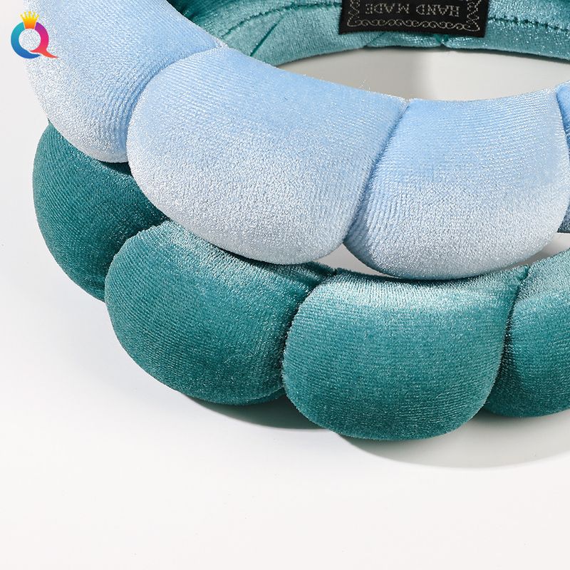 Fascia per capelli da spa - Fascia per capelli in spugna con morbida schiuma per chioma alta, trucco e cura della pelle_voghion.com