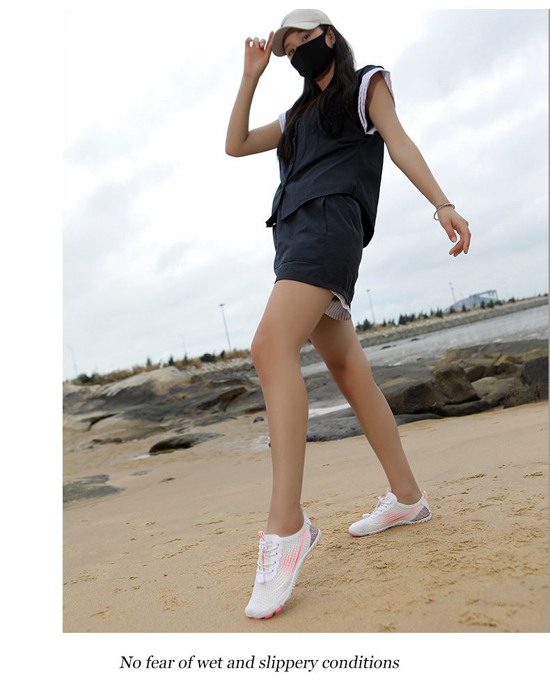 Unisex Water Shoes For Swimming, Running, Cycling, Yoga & Beach - Lightweight, Quick-Dry, Non-Slip With Breathable Mesh For Outdoor Adventures_voghion.com