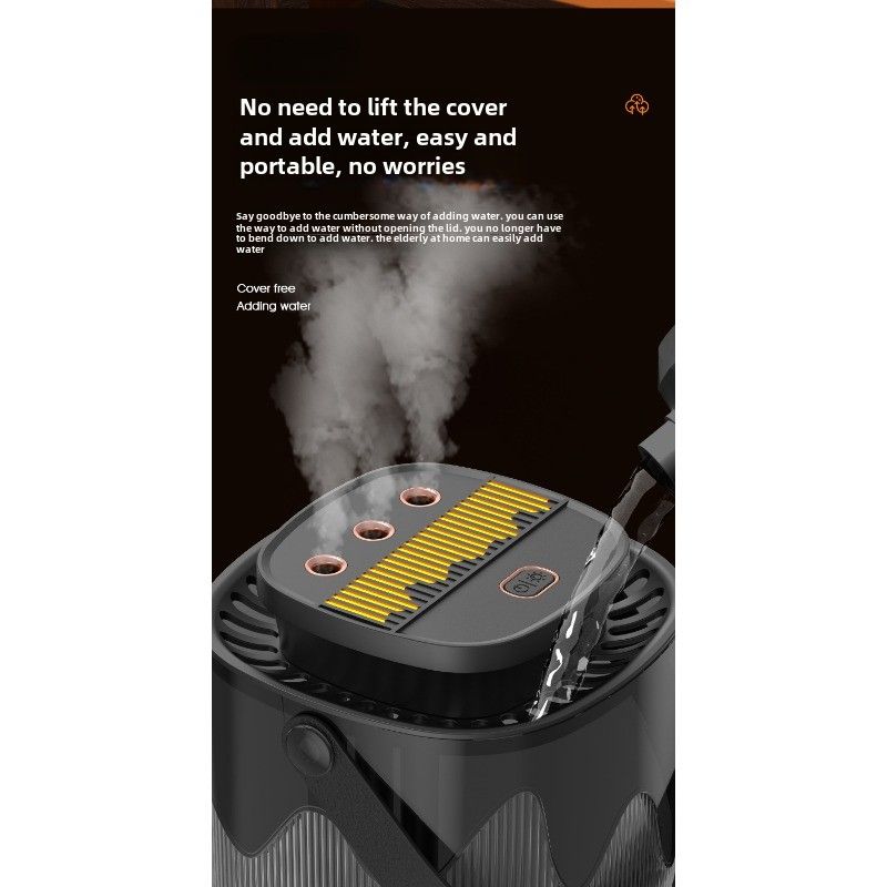 Humidificateur RYYD à 3 buses - Hydratation intelligente | Lumière/Son | Chambre_voghion.com