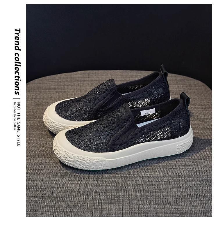 Scarpe da donna casual, comode e comode, da indossare all'aperto, da donna, in gravidanza, in un unico passaggio, in mesh, con suola morbida e traspirante, estate 2025_voghion.com