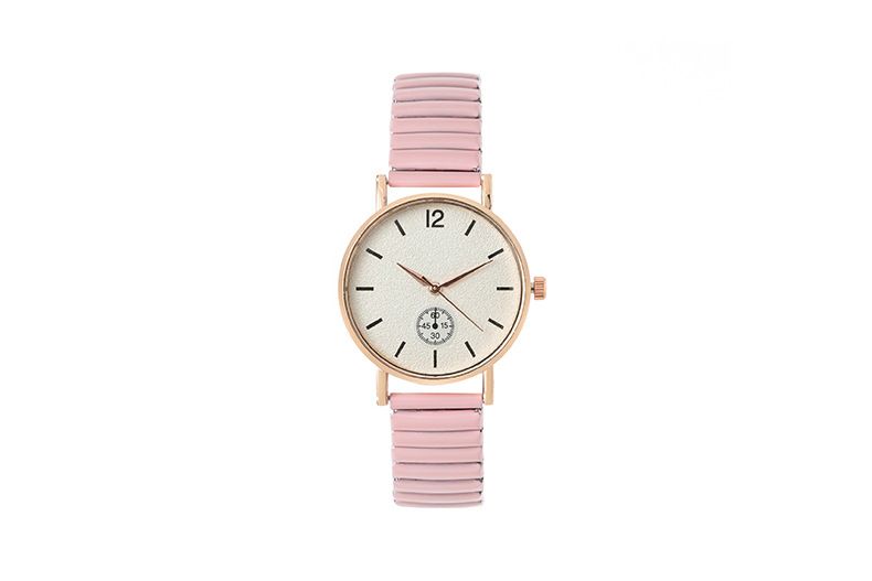 Digital scale student women's elastic band quartz watch_voghion.com